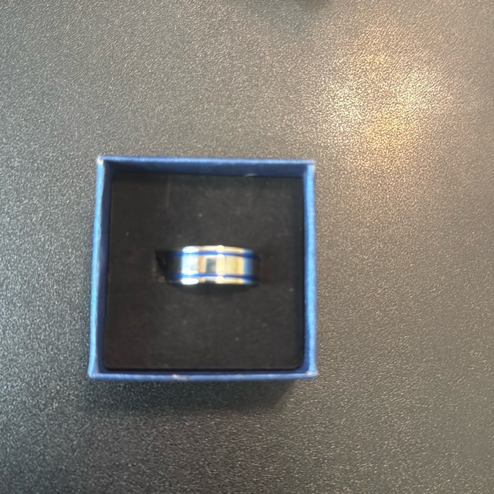 Size 8 Men’s Rings — Stainless Steal